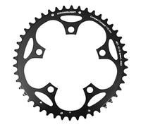 PLATEAU ROUTE 5BRA D.110 STRONGLIGHT DURAL 46DTS EXTERIEUR NOIR TYPE SHIMANO