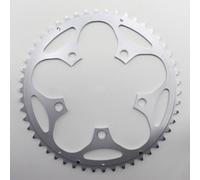 PLATEAU ROUTE 5BRA D.110 STRONGLIGHT DURAL 50DTS EXTERIEUR ARGENT TYPE SHIMANO