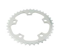 TA Specialites Plateau route Zephyr Compact 110 mm 5 branches 50 dents 9/10 vitesses Argent