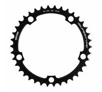 Miche Supertype Interior 5b Shimano 130 Bcd Chainring Noir 38t Black / Silver