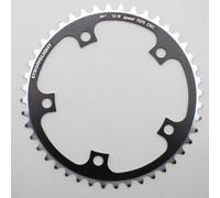 PLATEAU ROUTE 5BRA D.130 STRONGLIGHT 44DTS INTERIEUR NOIR ALU 7075 TYPE SHIMANO