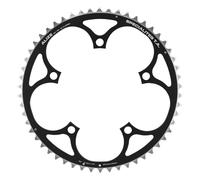 PLATEAU ROUTE 5BRA D.130 TA ALIZE 54DTS EXTERIEUR NOIR ALU 7075 TYPE SHIMANO