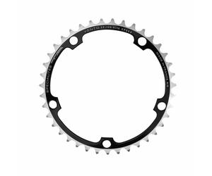 Plateau route 5bra d.135 ta vento 42dts interieur noir alu 7075 type campagnolo