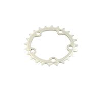 Plateau route 5bra d.74 ta zelito 24dts triple interieur argent alu 7075 type sh