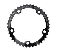 Plateau Route 5bra Triple 40dts Diam 130 Milieu Noir Alu 7075 Ta Alize Type Shimano 9-10v. Multicolore