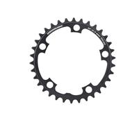 PLATEAU ROUTE DIAM 110 INTER 34DTS NOIR ALU 7075 STRONG 10/9V. 5 BRANCHES