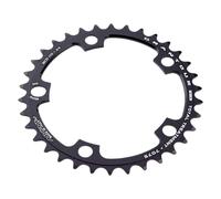 Miche Compact 5b 110bcd 9-10s Chainring Noir 34t Black