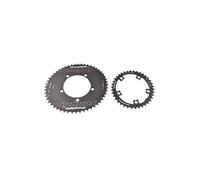Plateau route diam 130 52-39 noir ct2 bio concept ovale strong 11/10v. (kit) 5 branches