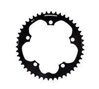 Stronglight Bike Chain Ring Dural 5083 130mm Bcd Shimano 9 10 Speed 46t Black Multicolore