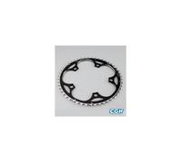 Miche Supertype Exterior 5b Shimano 130 Bcd Chainring Noir 53t Black / Silver