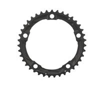 Plateau route diam 130 interm 39dts noir shimano origine 105 5703 10v. (5 branch