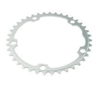 Plateau route diam 135 inter 39dts argent alu 5083 strong 8/9/10v. 5 branches Argent G