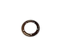 Plateau route diam 144 exter 46dts noir alu 7075 track strong (piste) 5 branches
