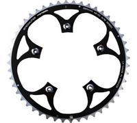 Plateau route extérieur spécialités t.a. 5bra zephyr 7075 shimano 9-10v.