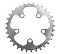 Plateau route triple Stronglight 5BRA 7075 9-10V. Argenté