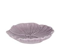 Plateau Sakuro Violet Moyen en Porcelaine 3 x 16 x 15