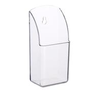 Plateau sans plastique - pièce de poche à coller, fente de visualisation visuelle, article d'affichage en lucite | Support de portée verticale, élément de quai flottant, pour appartement, dortoir, hôt