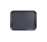 Plateau Self Service Anthracite 265x345 mm Olympia Kristallon G