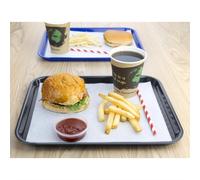 Plateau Self-Service Anthracite 265x345 mm - Kristallon Olympia