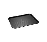 Plateau self-service et snack - Aps - Noir - 35 x 27 cm - Polypropylène - Rectangulaire