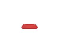 Plateau self-service (L)345 x (P)265 mm, en polypropylène rouge