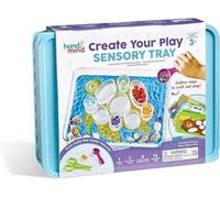 Plateau sensoriel - Learning Resources - À créer - 3 outils - 8 fiches - 14 récipients