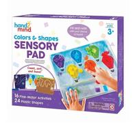 Plateau sensoriel - Learning Resources - Multi Activités - Dès 3 ans - 24 formes incluses - 8 fiches d'activités