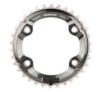 Shimano M8000 34/24 Double Chainring Noir 34t Black