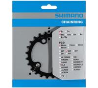 Plateau Shimano SLX FC-M7000 24 dents 11 vitesses VTT Gravel 64 mm BCD