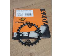 Plateau Shimano Stronglight 24T 64BCD Deore XT FC-M8000 2x11 NEUF