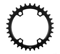 Plateau Single 34T Narrow-Wide pour VTT MT510 Plateau Single | Profil narrow-wide, rÃ©duit pour chute pour chaÃ®ne, terrain accidentÃ©, 34 dents, sÃ©curitÃ© accrue(32T)