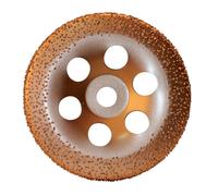 Plateau spécial béton/ciment/plâtre/brique/peinture/plastique PRA - Ø 125 mm - DIAM INDUSTRIES - PRA125-24