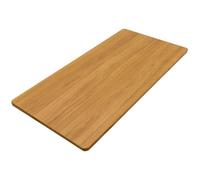 Plateau Stable de 120x60x2,5cm - Planche Rectangulaire DIY pour Bureau Réglable en Hauteur (Érable)