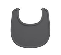 Plateau Stokke pour Nomi, Anthracite - S’installe facilement sur le Baby Set Stokke Nomi - lavable au lave-vaisselle