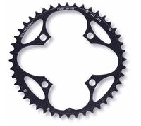 Stronglight Plateau VTT Triple D.104 – 44 dents 4 branches extérieur Alu noir 4 mm