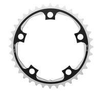 Sunrace Rx1 Int Cnc 5b 110 Bcd Chainring Argenté 36t Black / Silver