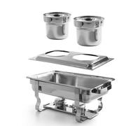 Plateau-support pour 2 bacs bains-marie Plateau-support GN 1/1 530x325x(H)30 mm - Hendi HENDI