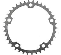 Plateau TA Alizé 38 dents LK 130mm argent 9/10 vitesses vélo de route gravel