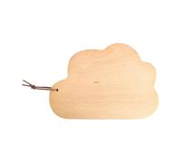 Plateau tendance en bois de hêtre avec motif nuage, parfait pour votre décoration de cuisine