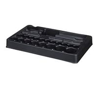 Plateau thermoformé - FACOM - PL.M01 - Pour douilles - Moyen - Plastique 3mm