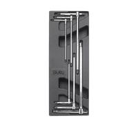 Plateau Thermoformé Rigide avec Composition d'Outils T-68-6 Beta Tools Or