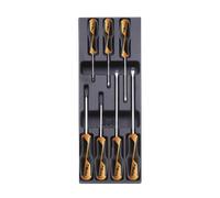 Plateau Thermoformé Rigide avec Composition d'Outils T208-7 Beta Tools Or