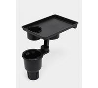 Plateau Tournant 360° pour Appui-tête Auto, Porte-gobelets Anti-Renversement avec Support Téléphone, Grand Plateau Repas 28cm pour Tableau de Bord Universel