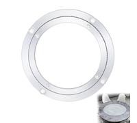 Plateau Tournant à Roulement, Plaque Pivotante Lisse, Table Tournante D'alliage D'aluminium, Plaque Pivotante Plateau Pivotant Lisse, Roulement de Table, pour Cuisine, Salon, 30 cm/12 Pouce