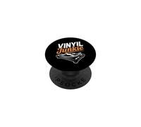 Plateau tournant Amusant en Vinyle pour Amateur de Musique PopSockets PopGrip Adhésif