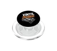 Plateau tournant Amusant en Vinyle pour Amateur de Musique PopSockets PopGrip pour MagSafe