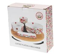 Plateau tournant aperitif 4 bo