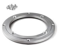 Plateau Tournant Base pivotante à 360 degrés, roulement en aluminium robuste for Table manger, plateau tournant circulaire métal(18 inches (450mm))