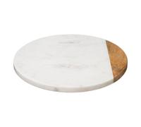 Secret de Gourmet - Plateau tournant Design "Geom" 30 cm Blanc