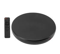 Plateau Tournant électrique de 45 Cm pour la Photographie, capacité de 100 Kg, 25s/r, Support D'affichage à 360 Degrés, Télécommande, pour la Diffusion en Direct, la Prise de Vue